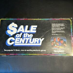 Sale of the Century *Unused* Board Game 1986 Quizzard